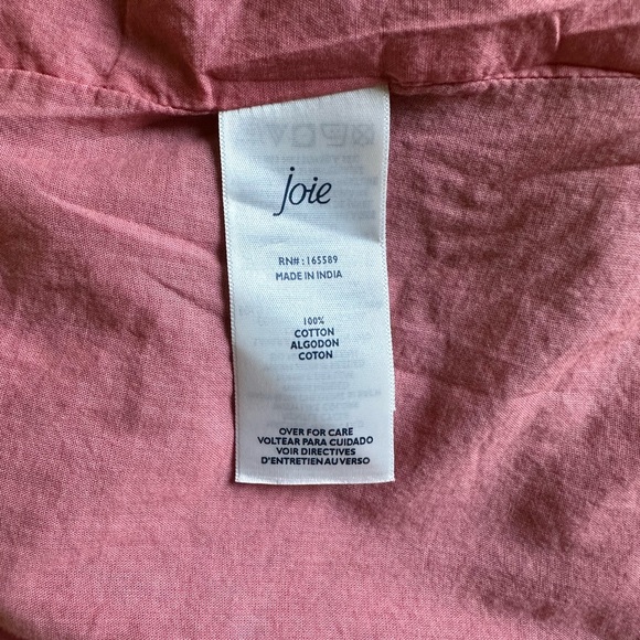 Elegant Red Sleeveless Dress by joie - Picture 9 of 10